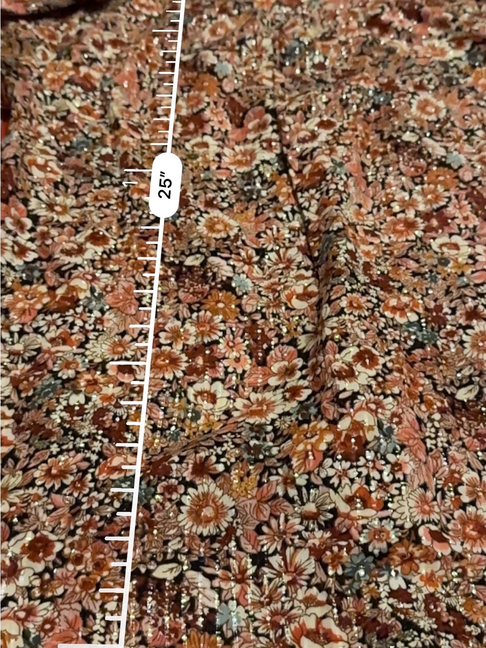 Talbots Floral Peasant Blouse Size Small - Picture 8 of 8